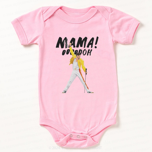 Music Picture Kids Rock Bodysuit For Baby 8