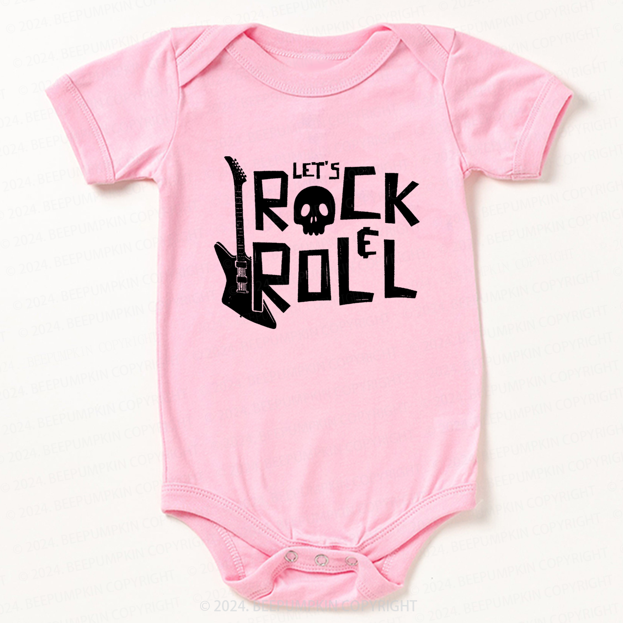 Lets Rock n Roll Bodysuit For Baby 8
