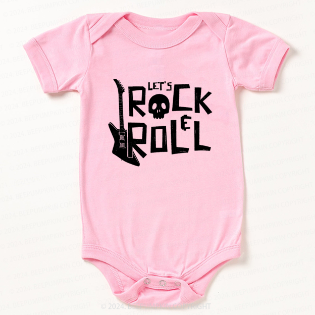Lets Rock n Roll Bodysuit For Baby 8