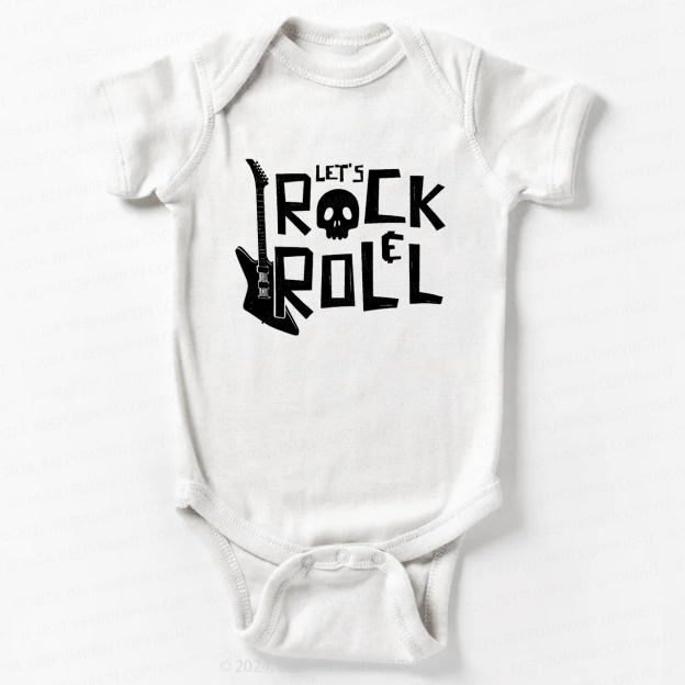 Lets Rock n Roll Bodysuit For Baby 8