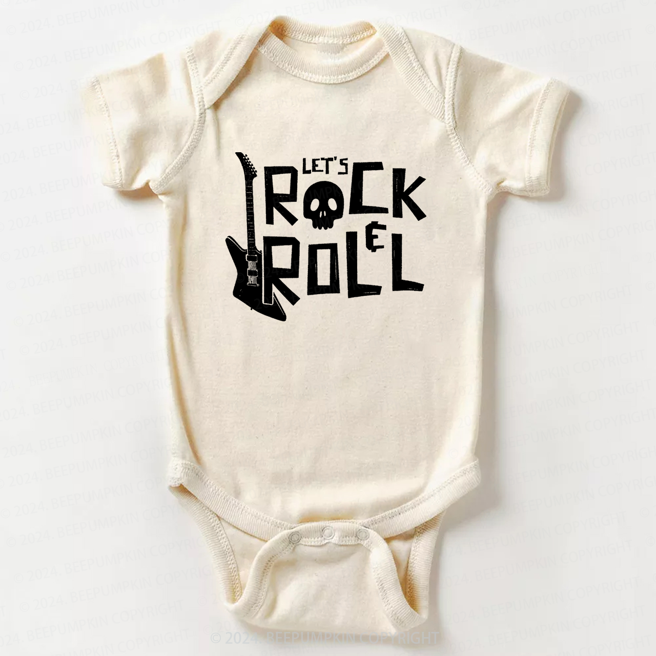 Lets Rock n Roll Bodysuit For Baby 8