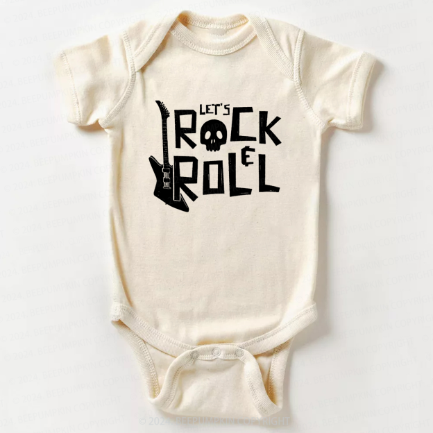 Lets Rock n Roll Bodysuit For Baby 8