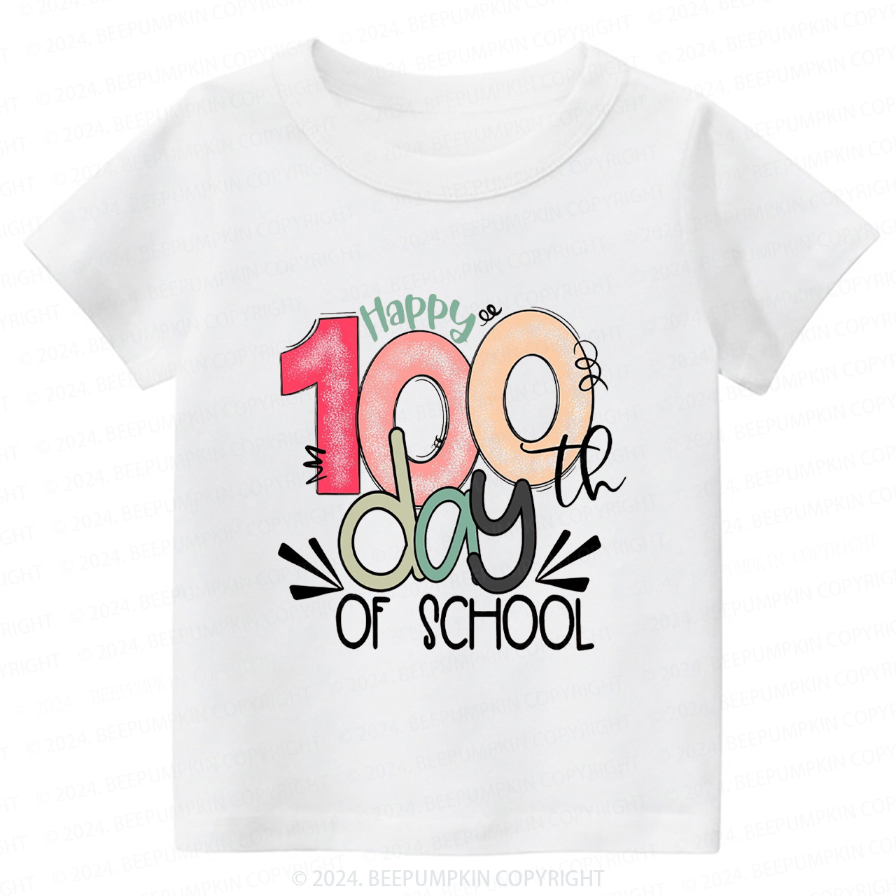 Happy 100 Days of School Back To School Shirt 