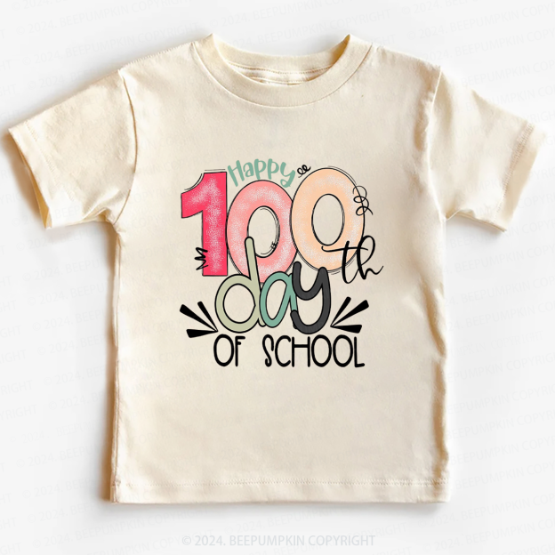 Happy 100 Days of School Back To School Shirt 