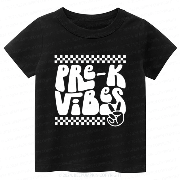 Pre-K Vibes Back To School Shirt 
