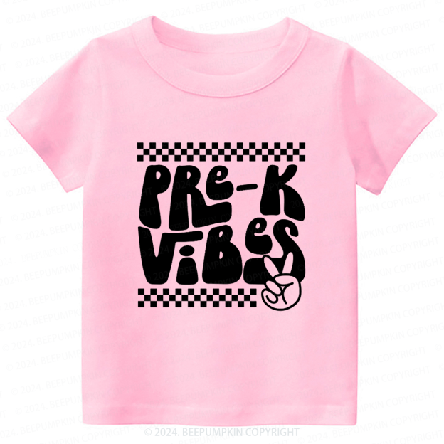 Pre-K Vibes Back To School Shirt 
