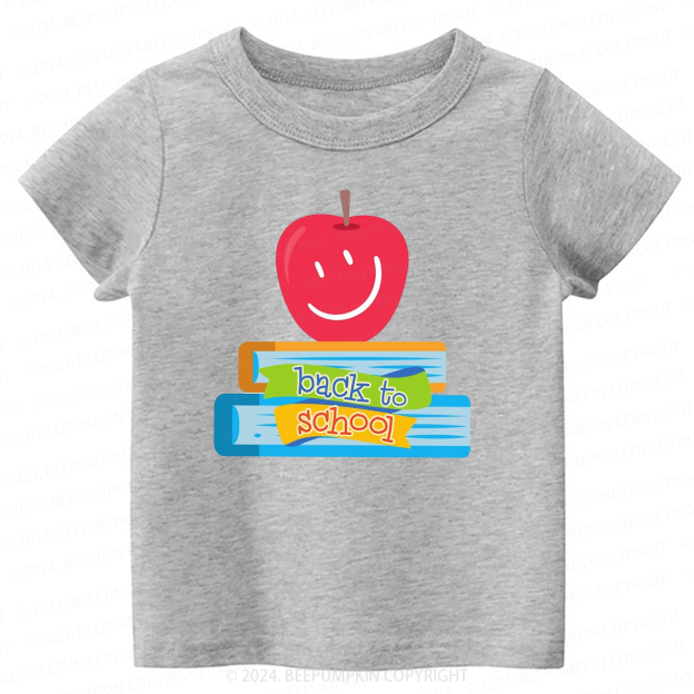 Bookstack Apple Books Back To School Shirt 