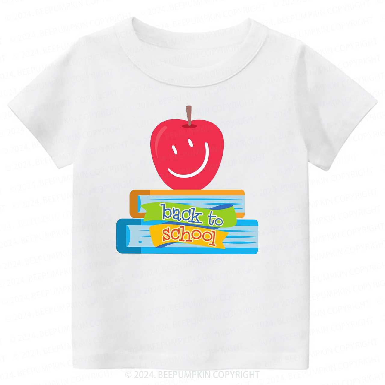 Bookstack Apple Books Back To School Shirt 