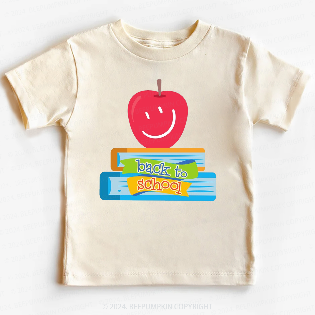 Bookstack Apple Books Back To School Shirt 
