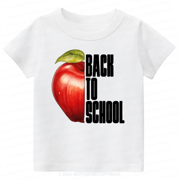 Back to School Apple Shirt 