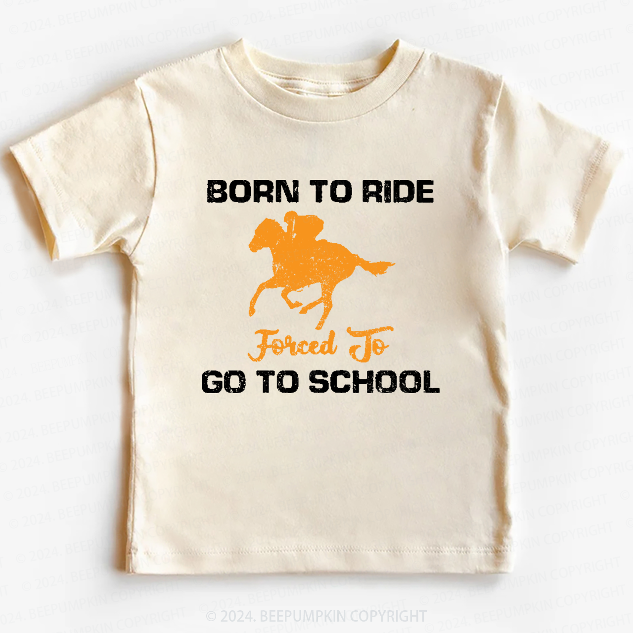 Born to Ride Forced to Go Back to School Shirt 