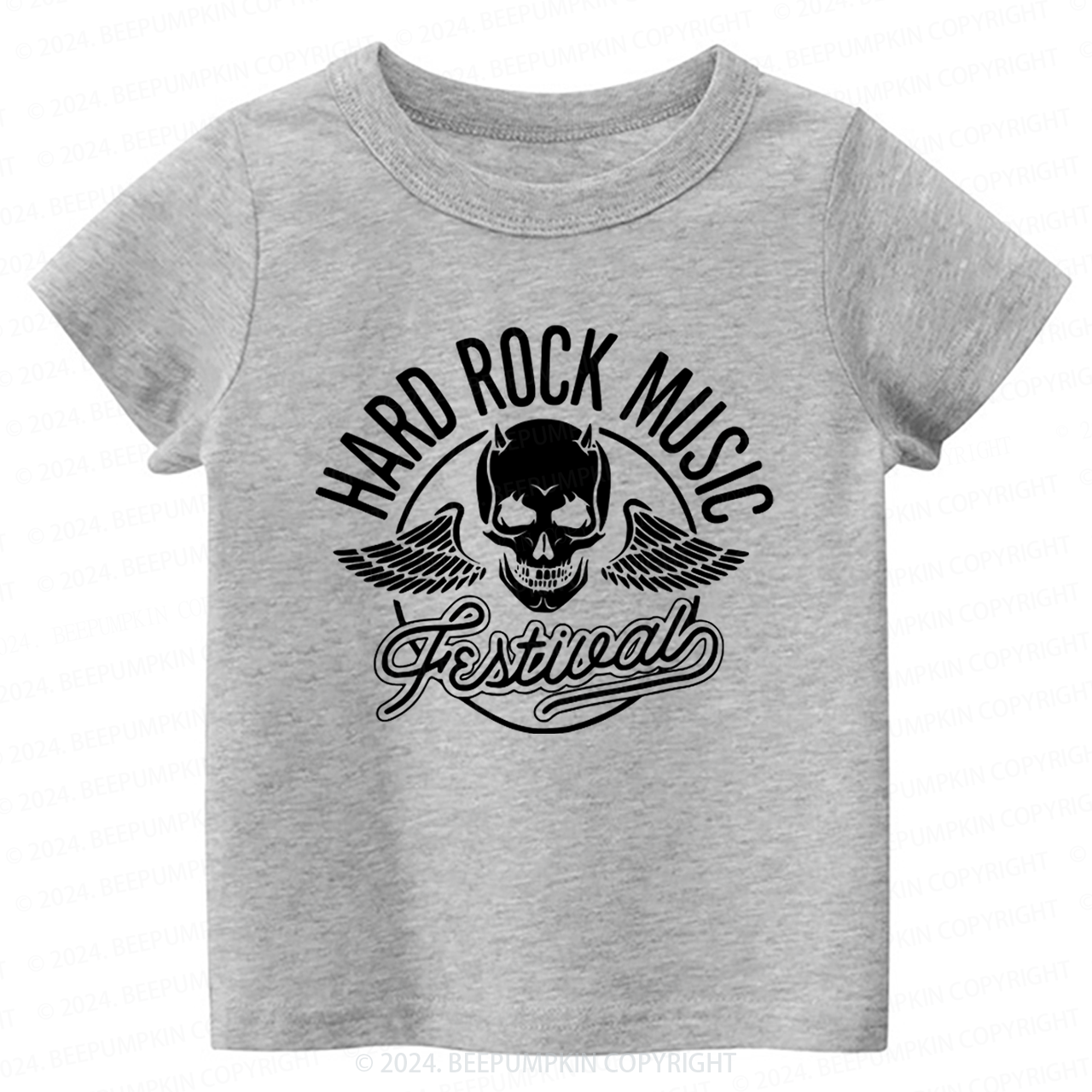 Heavy Metal Rock Festival Toddler&Kids Tees 8