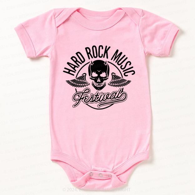 Heavy Metal Rock Festival Bodysuit For Baby 8