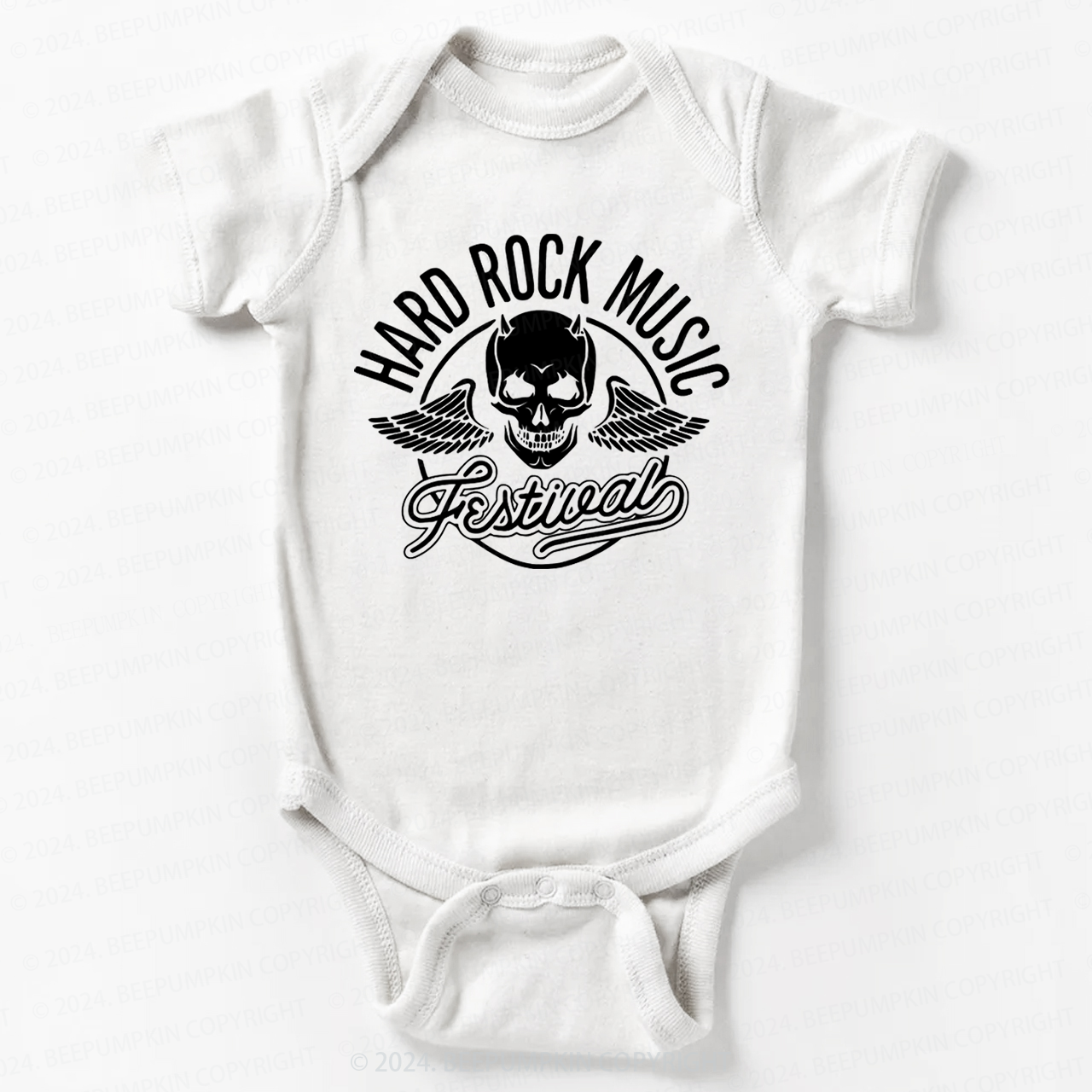 Heavy Metal Rock Festival Bodysuit For Baby 8