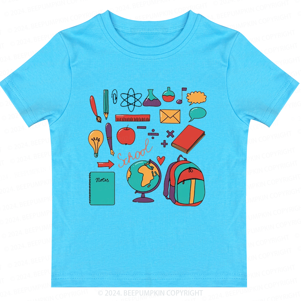 Books Stationery Back to School Shirt 