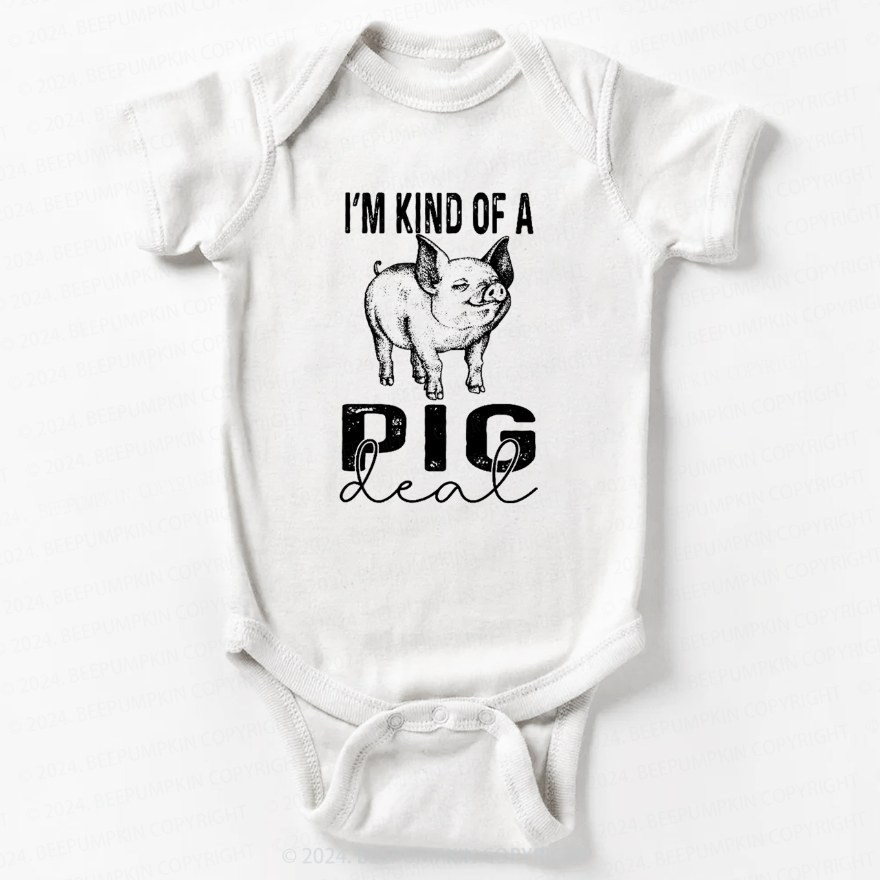 I'm Kind Of A Pig Deal Bodysuit For Baby 7