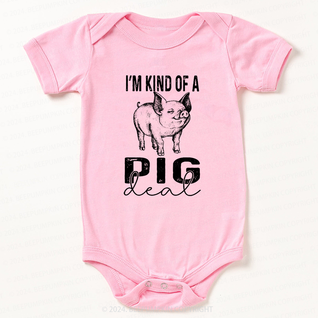 I'm Kind Of A Pig Deal Bodysuit For Baby 7