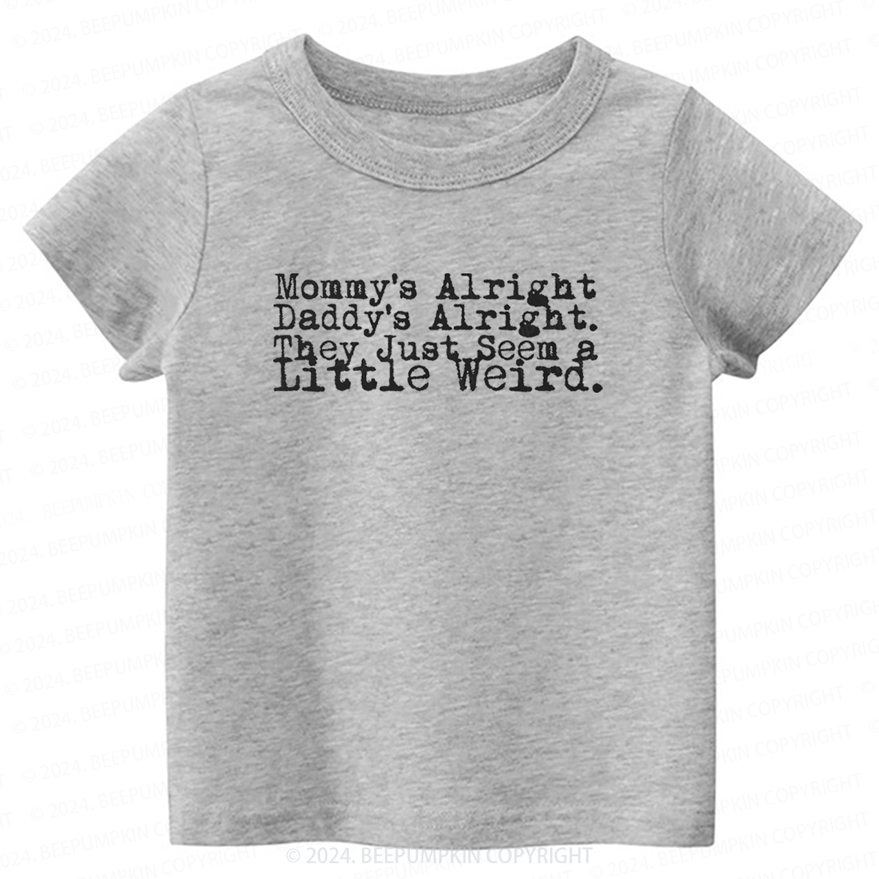 Unisex Kids Mommy Daddy Toddler&Kids Tees 8