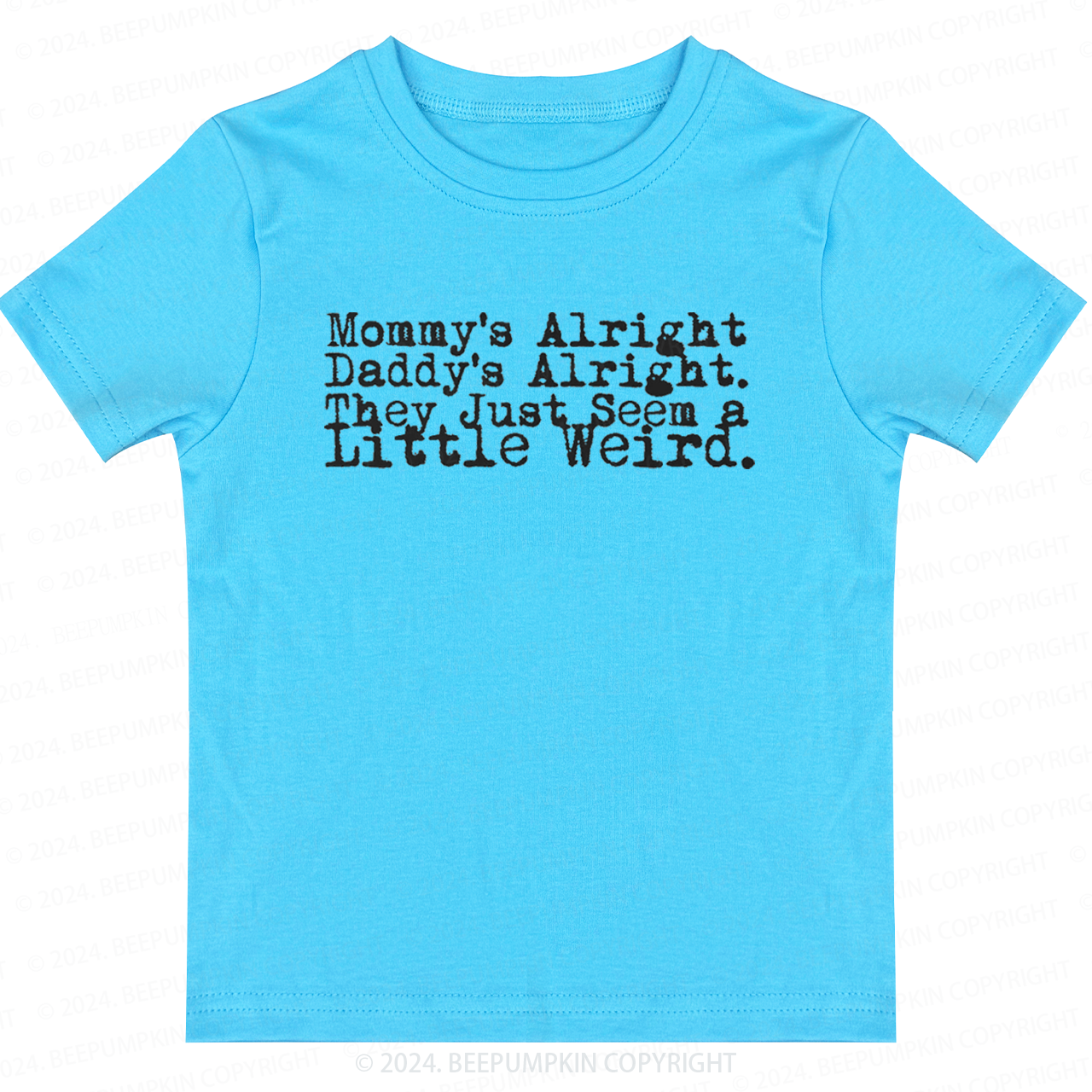 Unisex Kids Mommy Daddy Toddler&Kids Tees 8