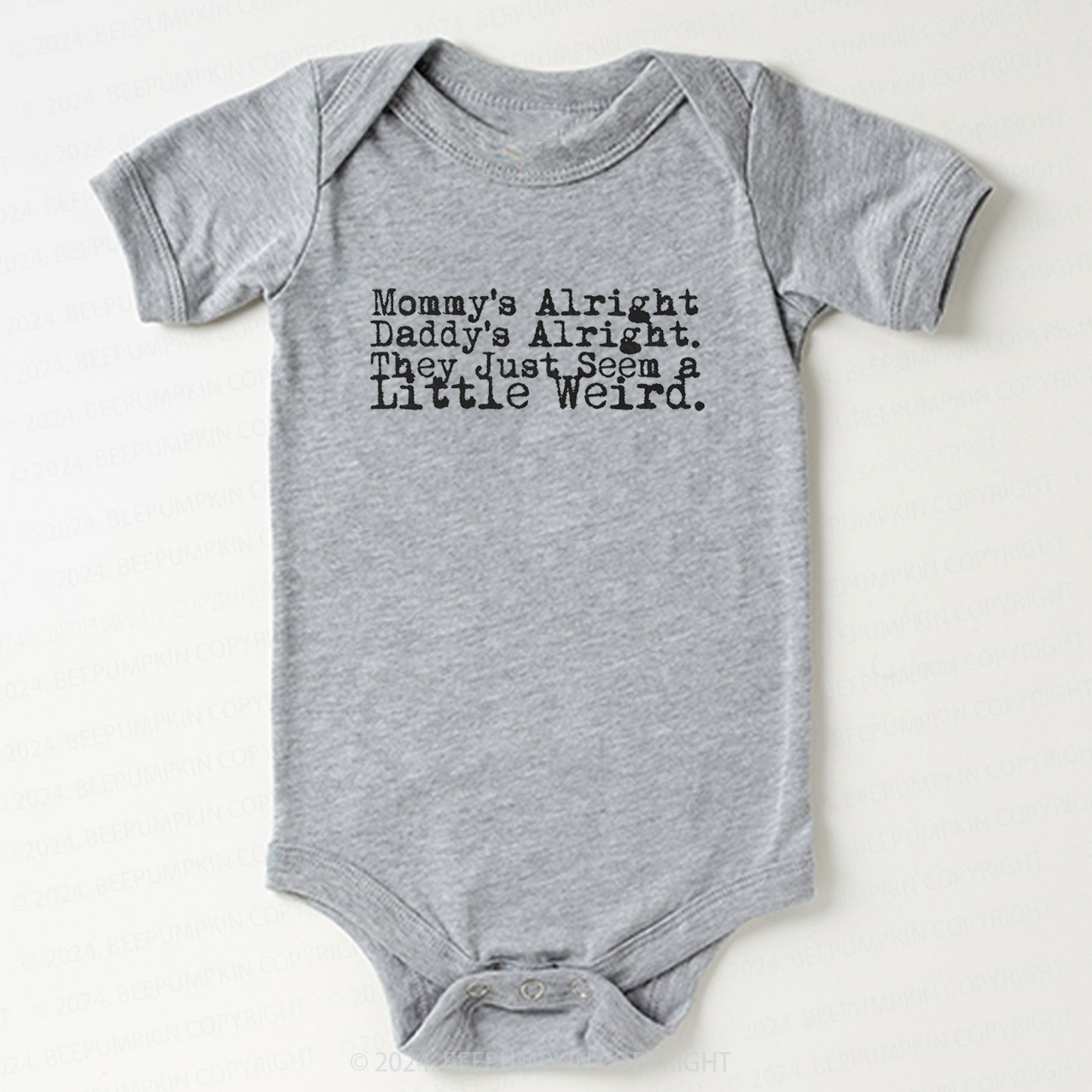 Rock n Roll Mommy Daddy Bodysuit For Baby 8