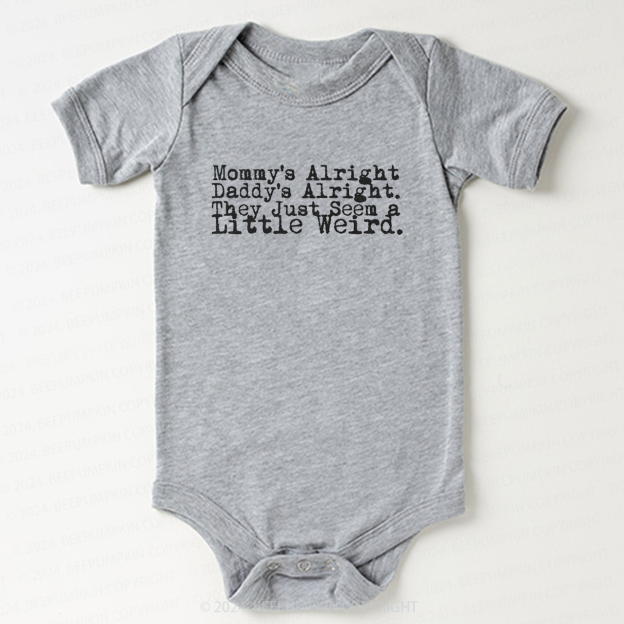 Rock n Roll Mommy Daddy Bodysuit For Baby 8