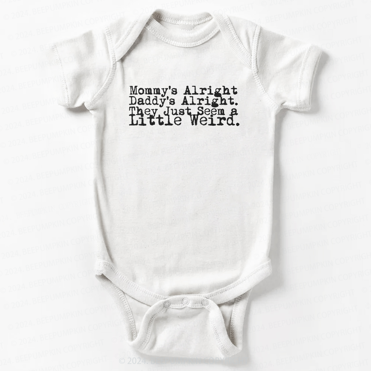 Rock n Roll Mommy Daddy Bodysuit For Baby 8