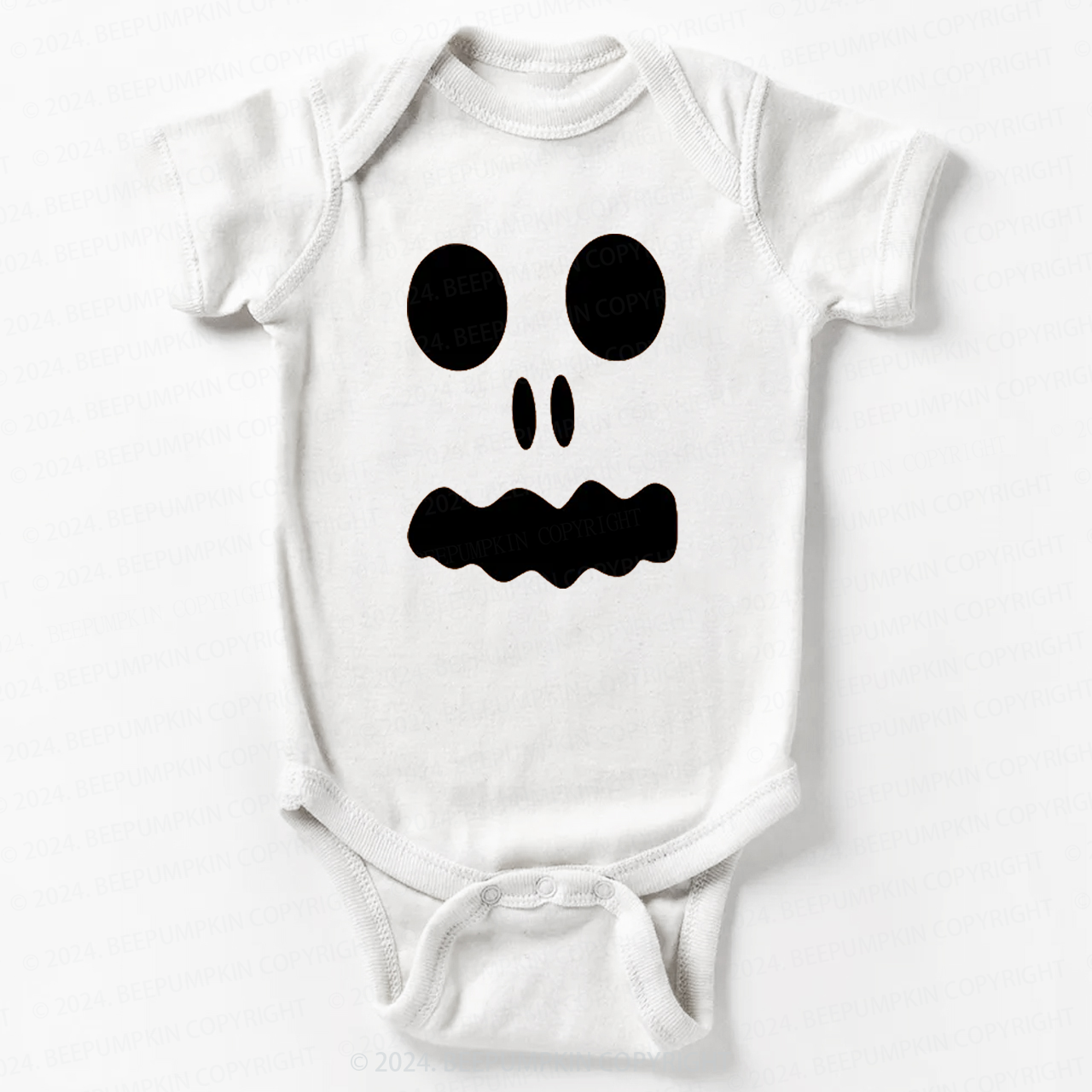 Halloween Ghost Spooky Bodysuit For Baby