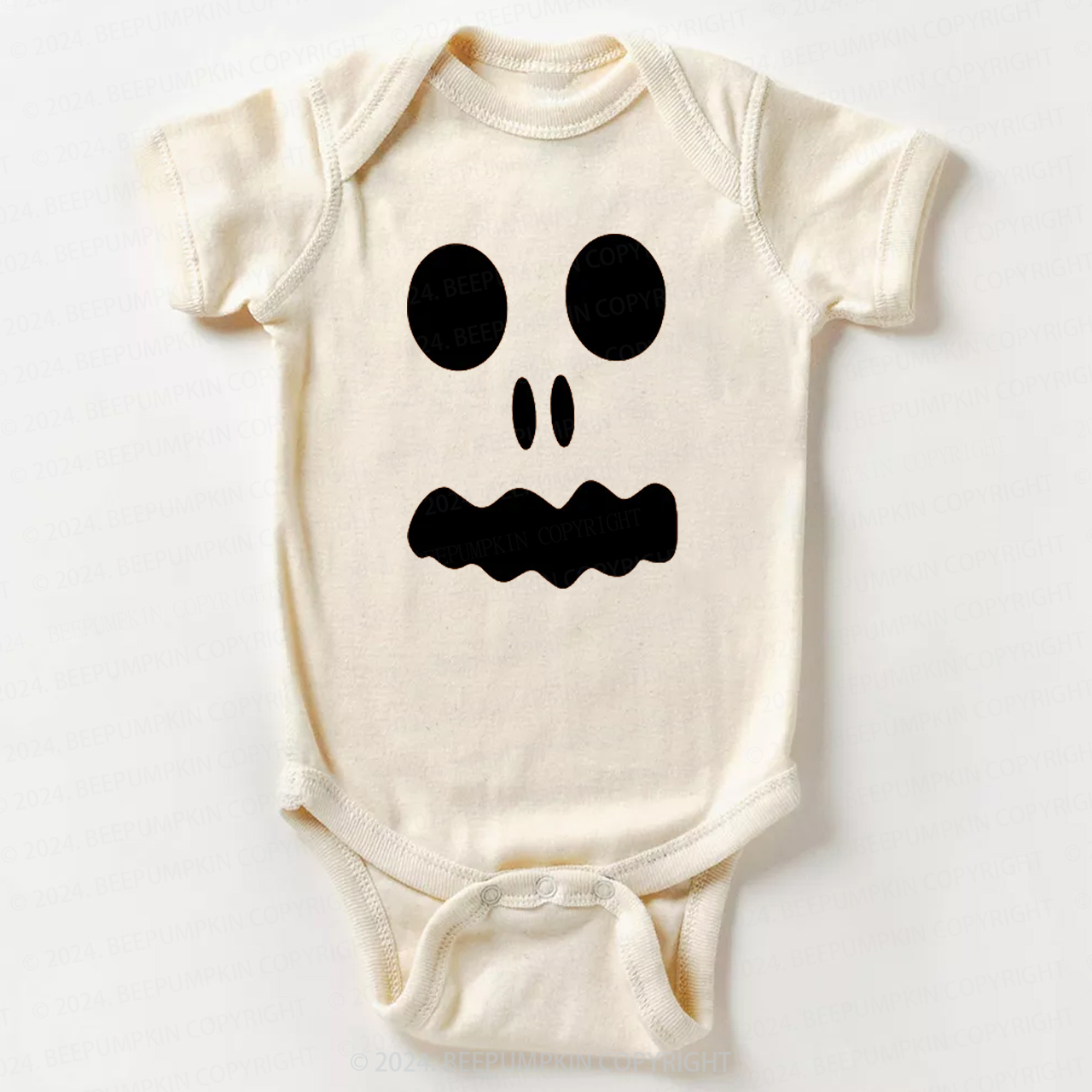 Halloween Ghost Spooky Bodysuit For Baby