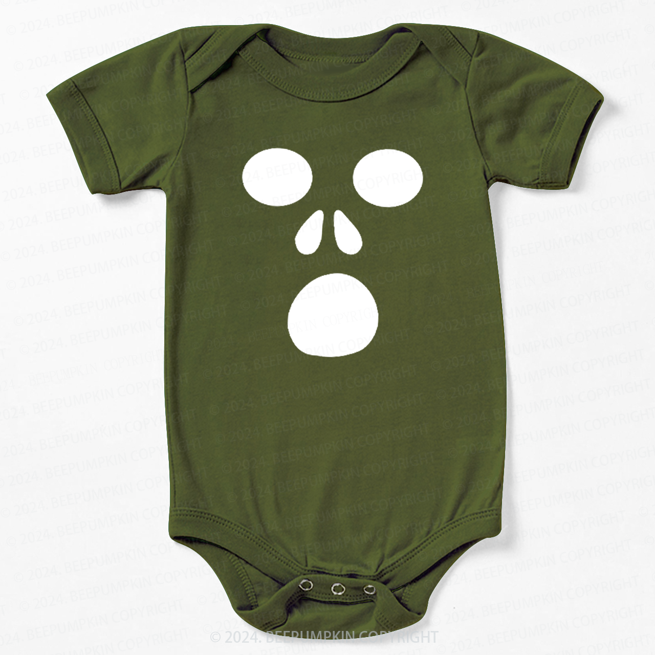 Halloween Ghost Spooky Bodysuit For Baby