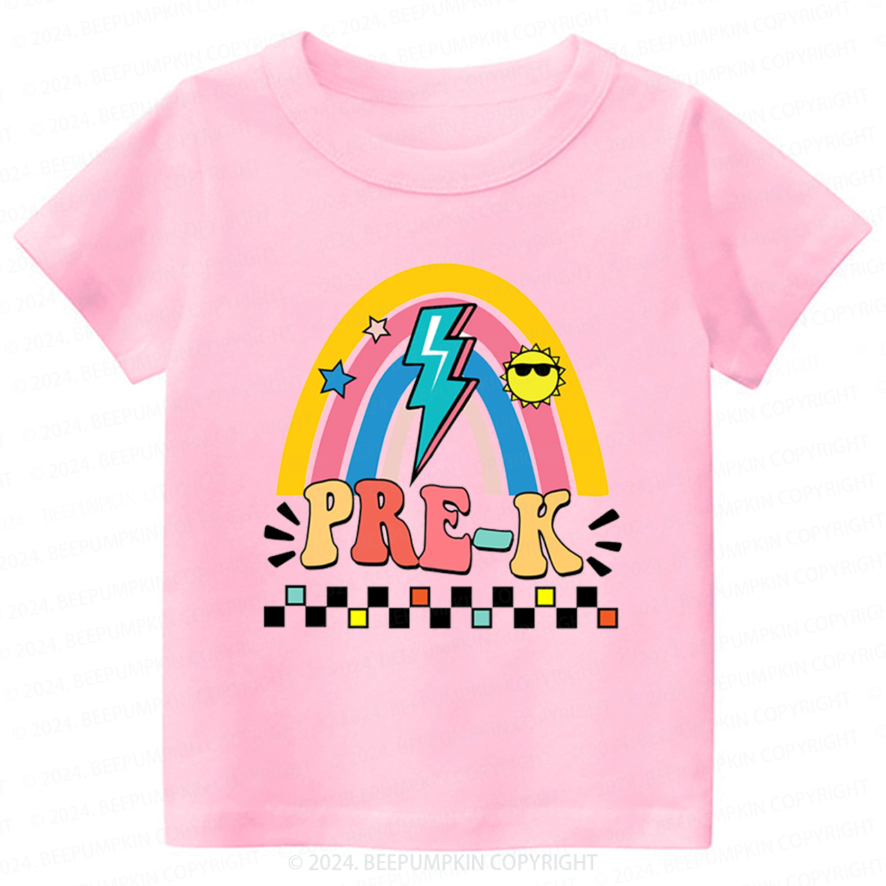 Retro Kindergarten Pre k Back To School Toddler&Kids Tees 