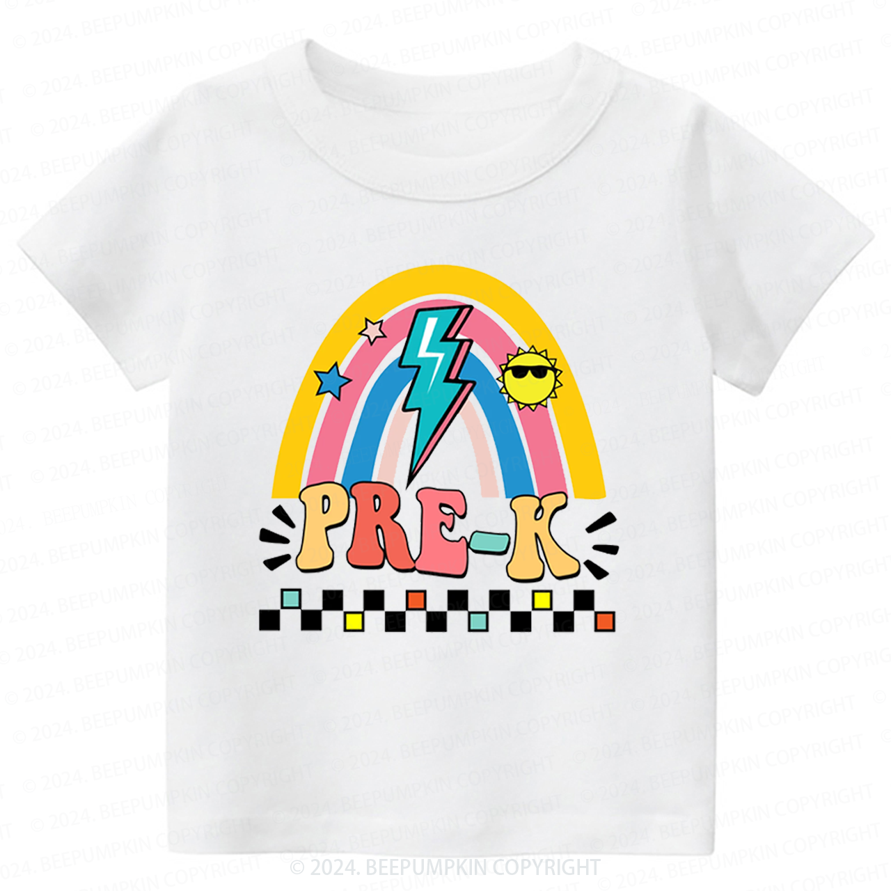 Retro Kindergarten Pre k Back To School Toddler&Kids Tees 