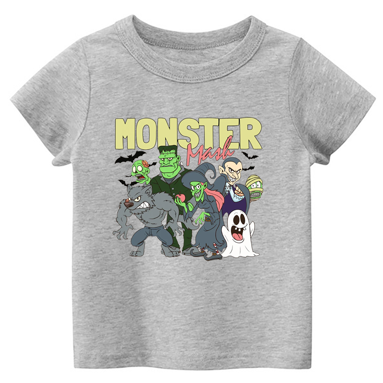Halloween Retro Monste Toddler&Kids Tees