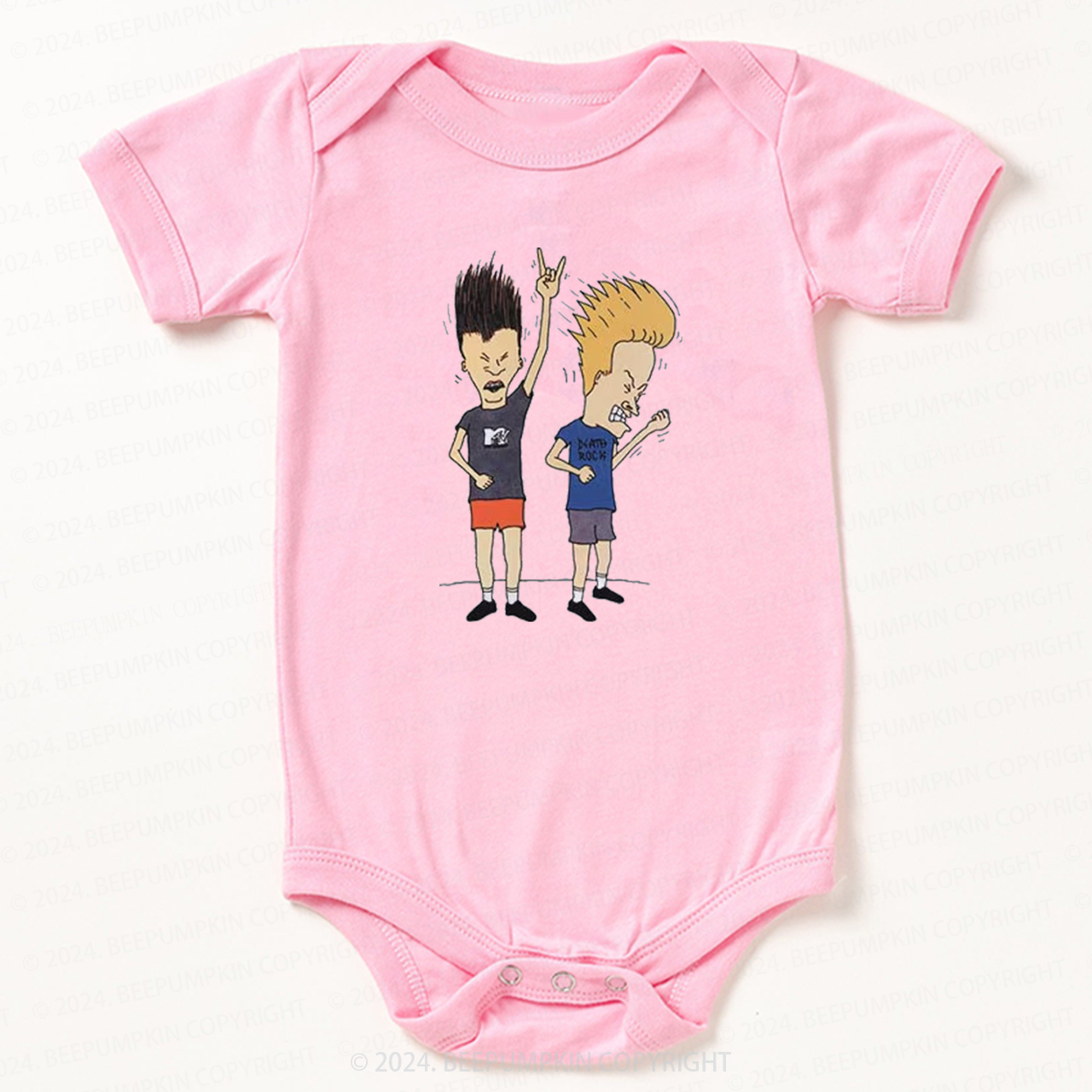 Beavis And Butthead Funny Baby Bodysuit 7