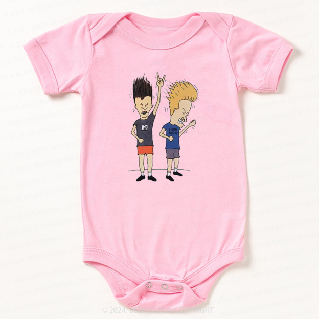 Beavis And Butthead Funny Baby Bodysuit 7