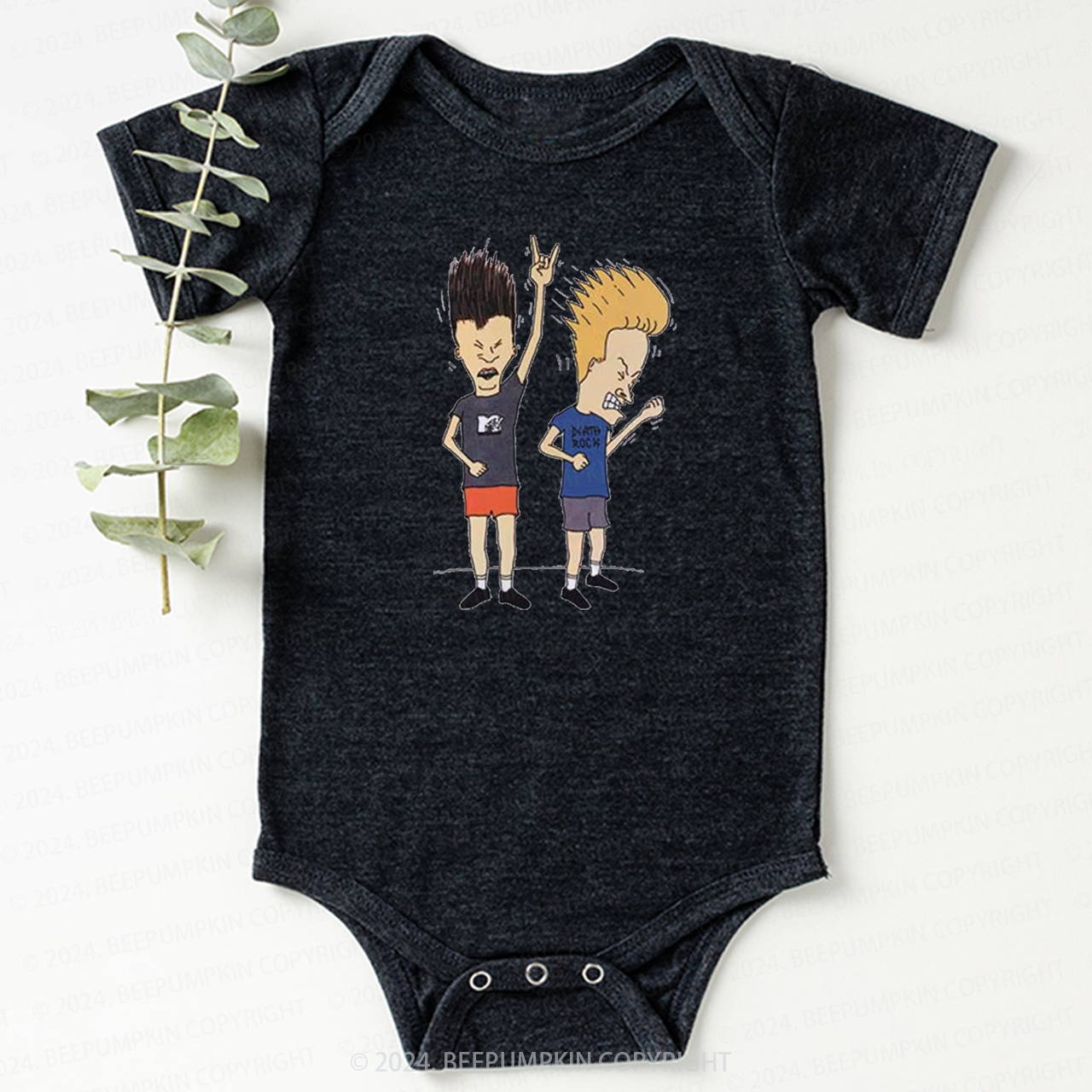 Beavis And Butthead Funny Baby Bodysuit 7