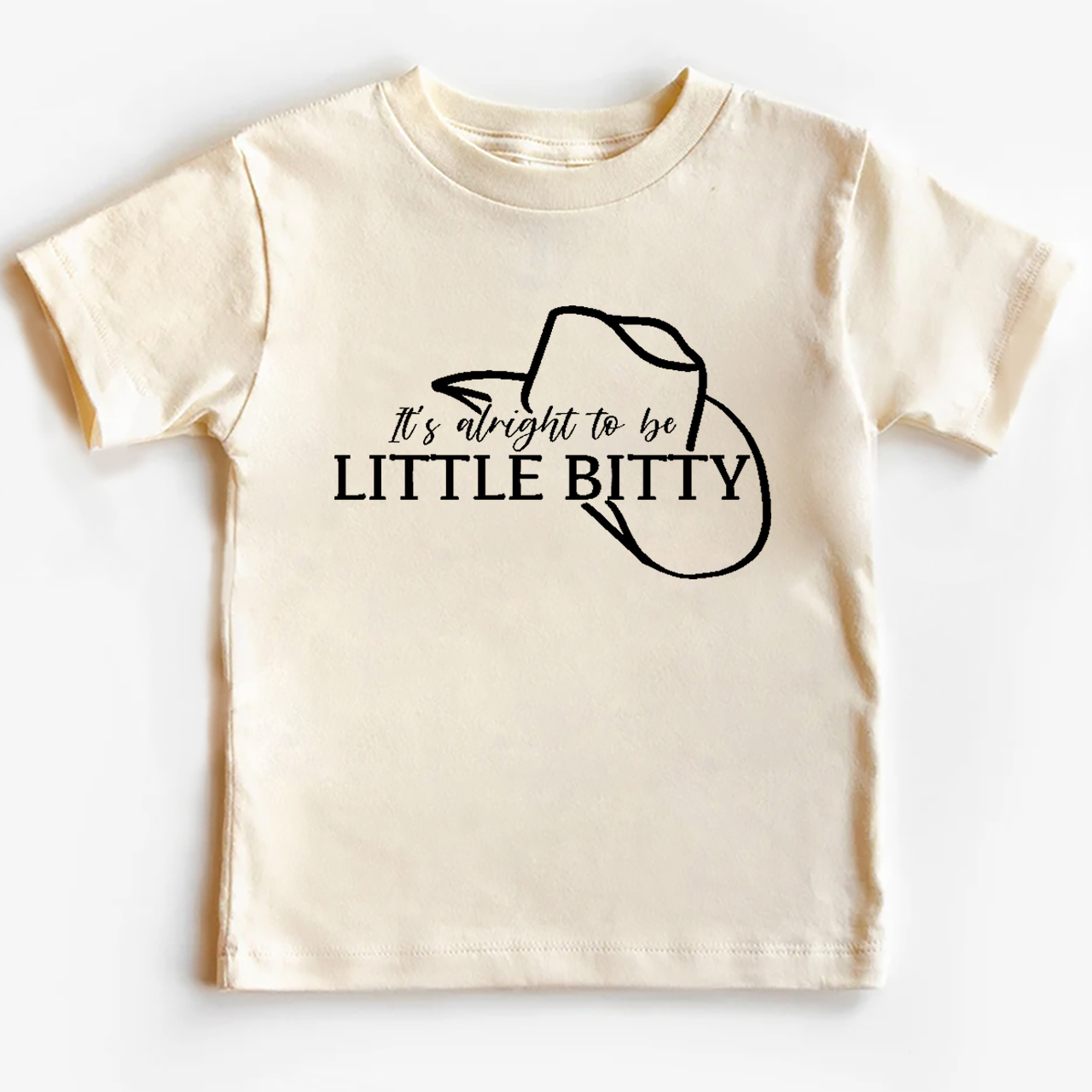 It's Alright To Be Little Bitty Funny Toddler&Kids Tees 7