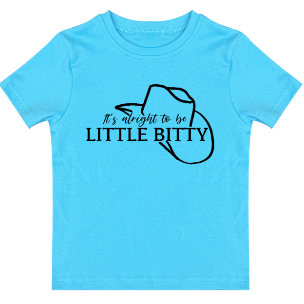 It's Alright To Be Little Bitty Funny Toddler&Kids Tees 7