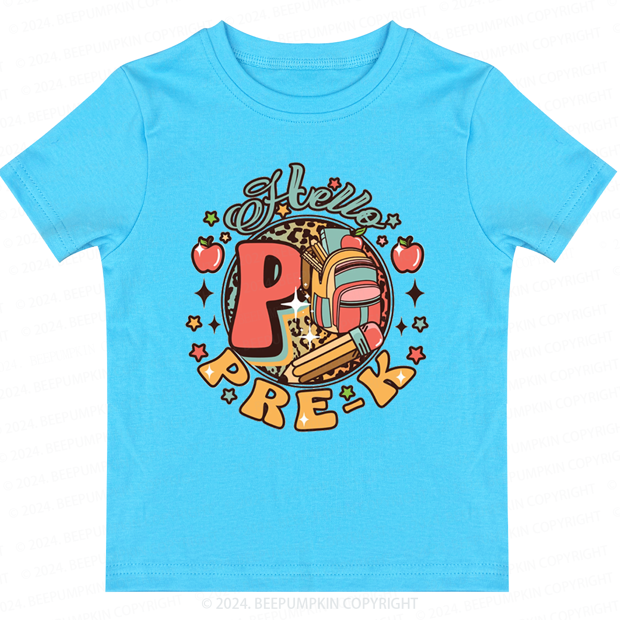 First Day of Pre-K Toddler&Kids Tees 