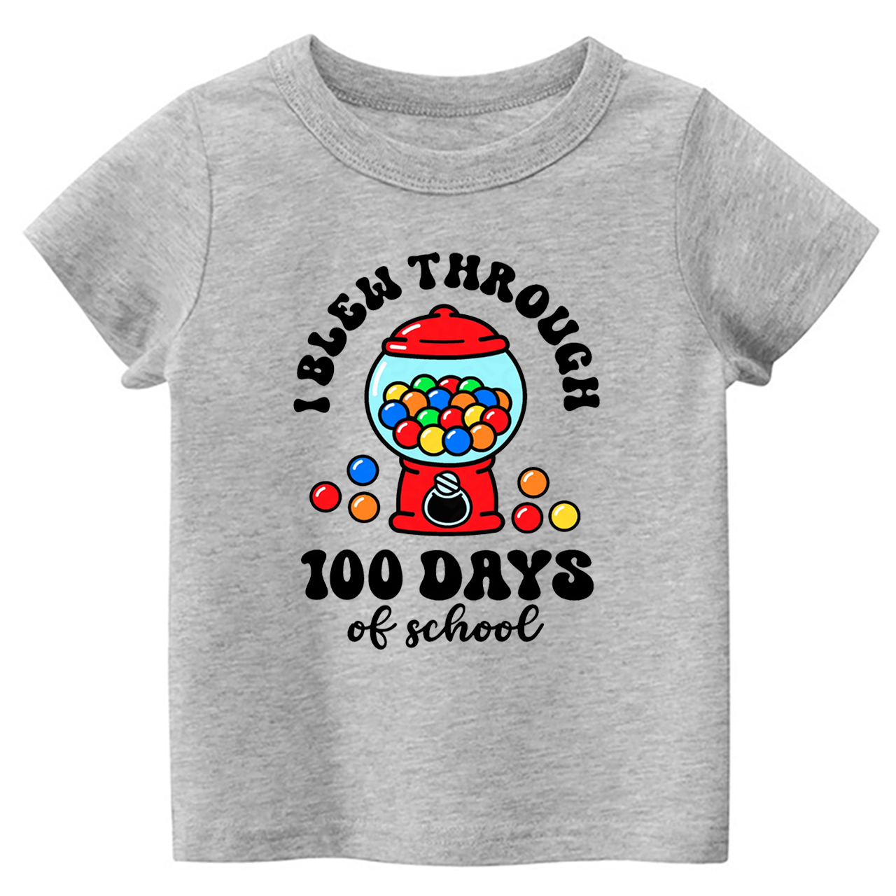  Blew Through 100 Days Toddler&Kids Tees 