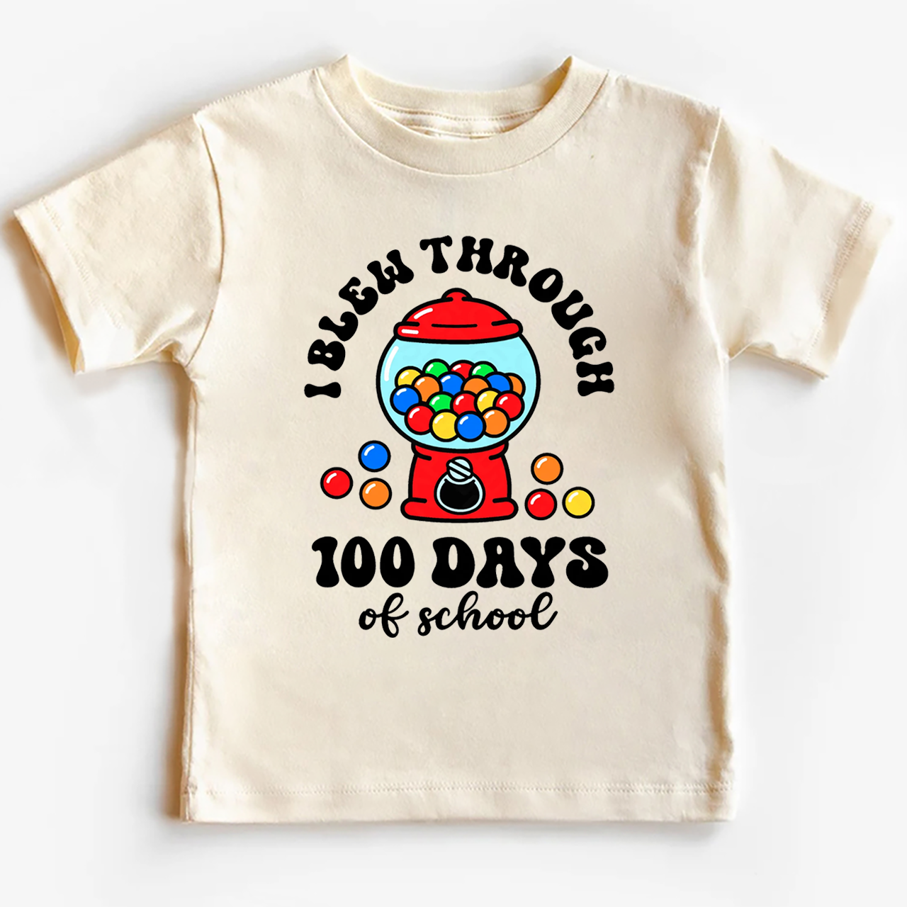  Blew Through 100 Days Toddler&Kids Tees 