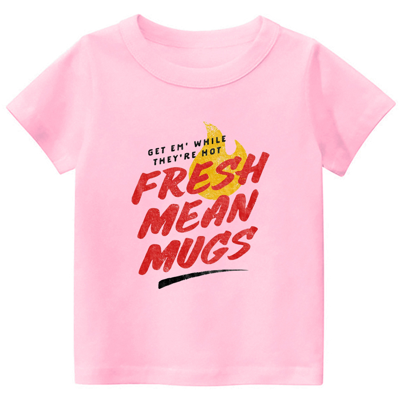 Fresh Mean Mugs Funny Toddler&Kids Tees 7