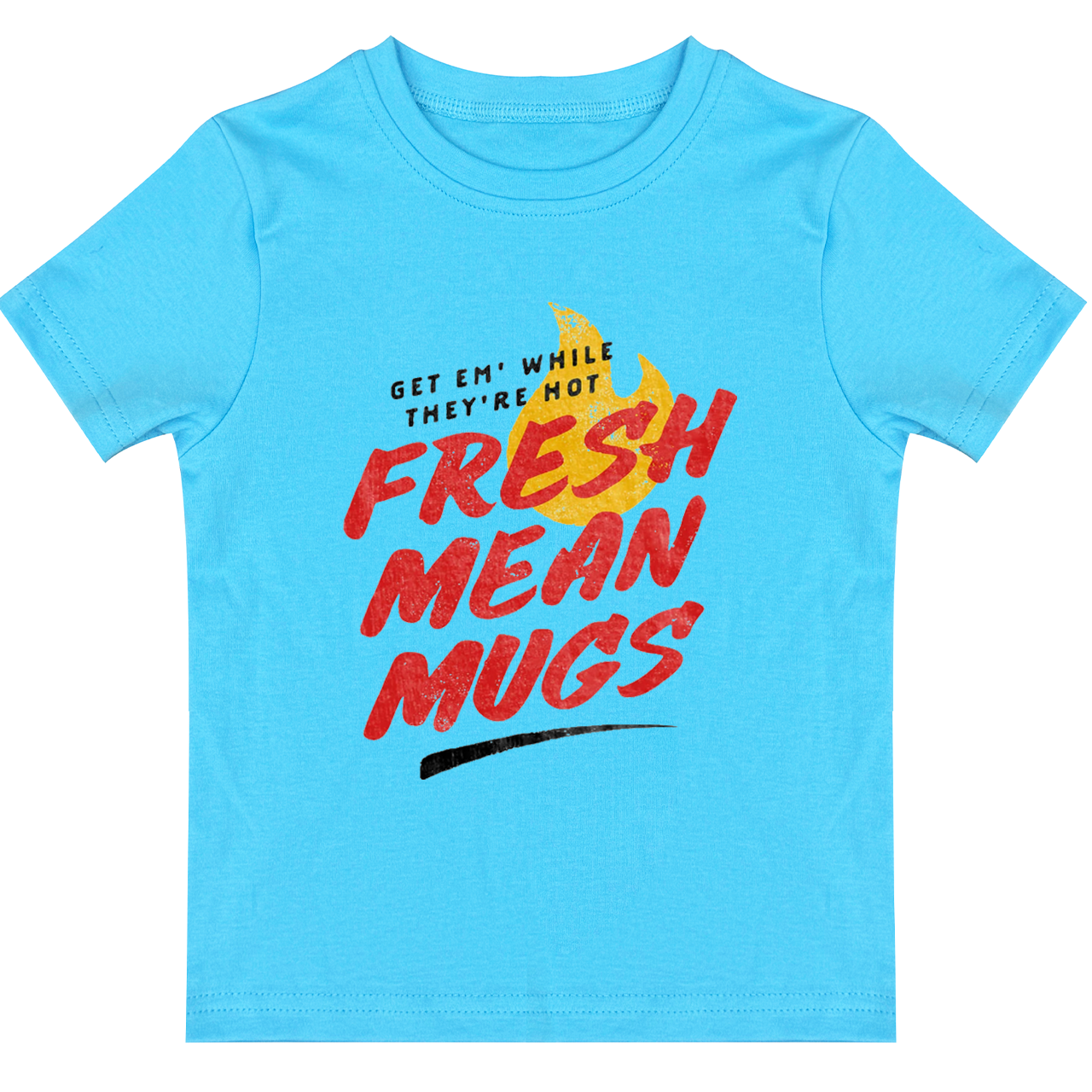 Fresh Mean Mugs Funny Toddler&Kids Tees 7
