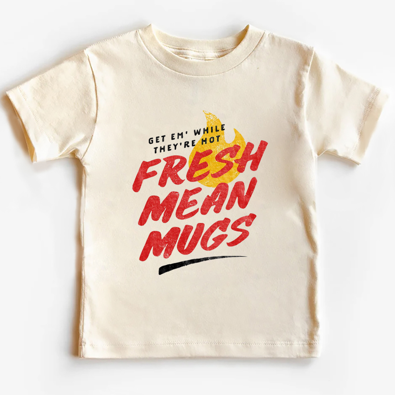 Fresh Mean Mugs Funny Toddler&Kids Tees 7