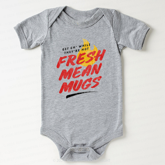 Fresh Mean Mugs Baby Bodysuit 7