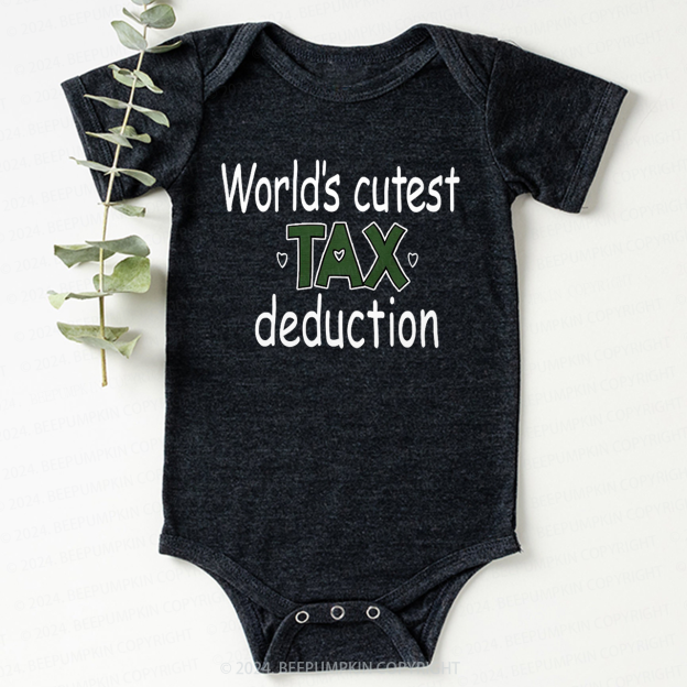World's Cutest Tax Deduction Bodysuit For Baby