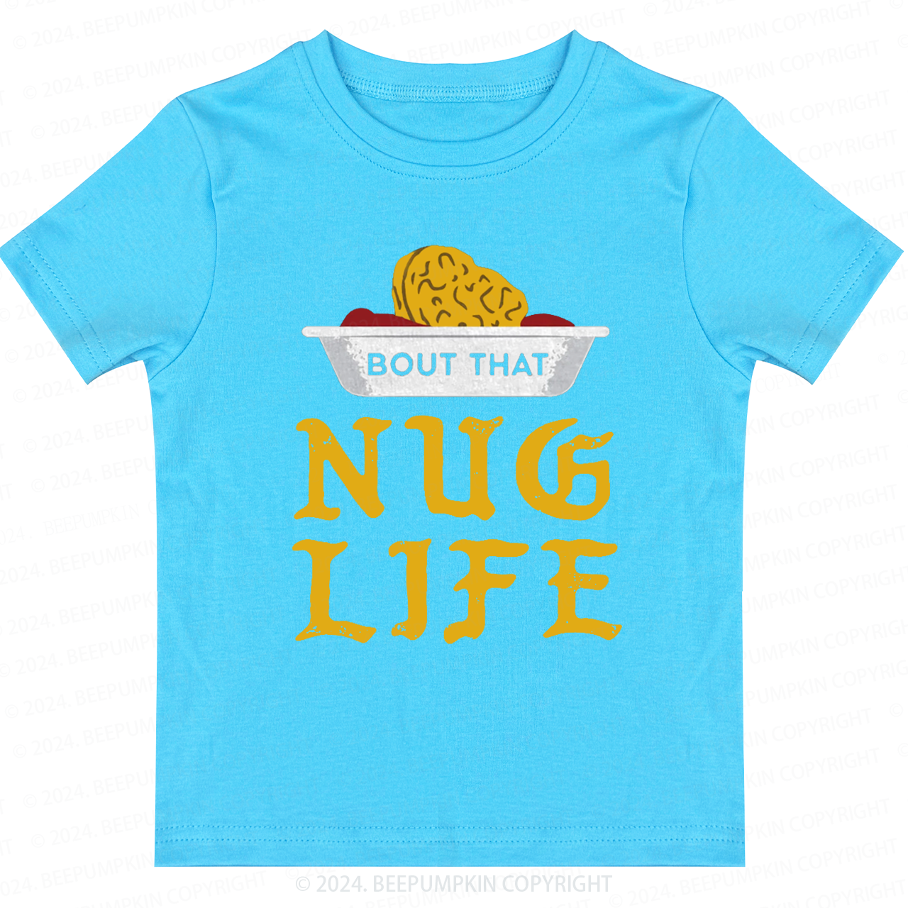 Nug Life Funny Chicken Nugget Toddler&Kids Tees 7