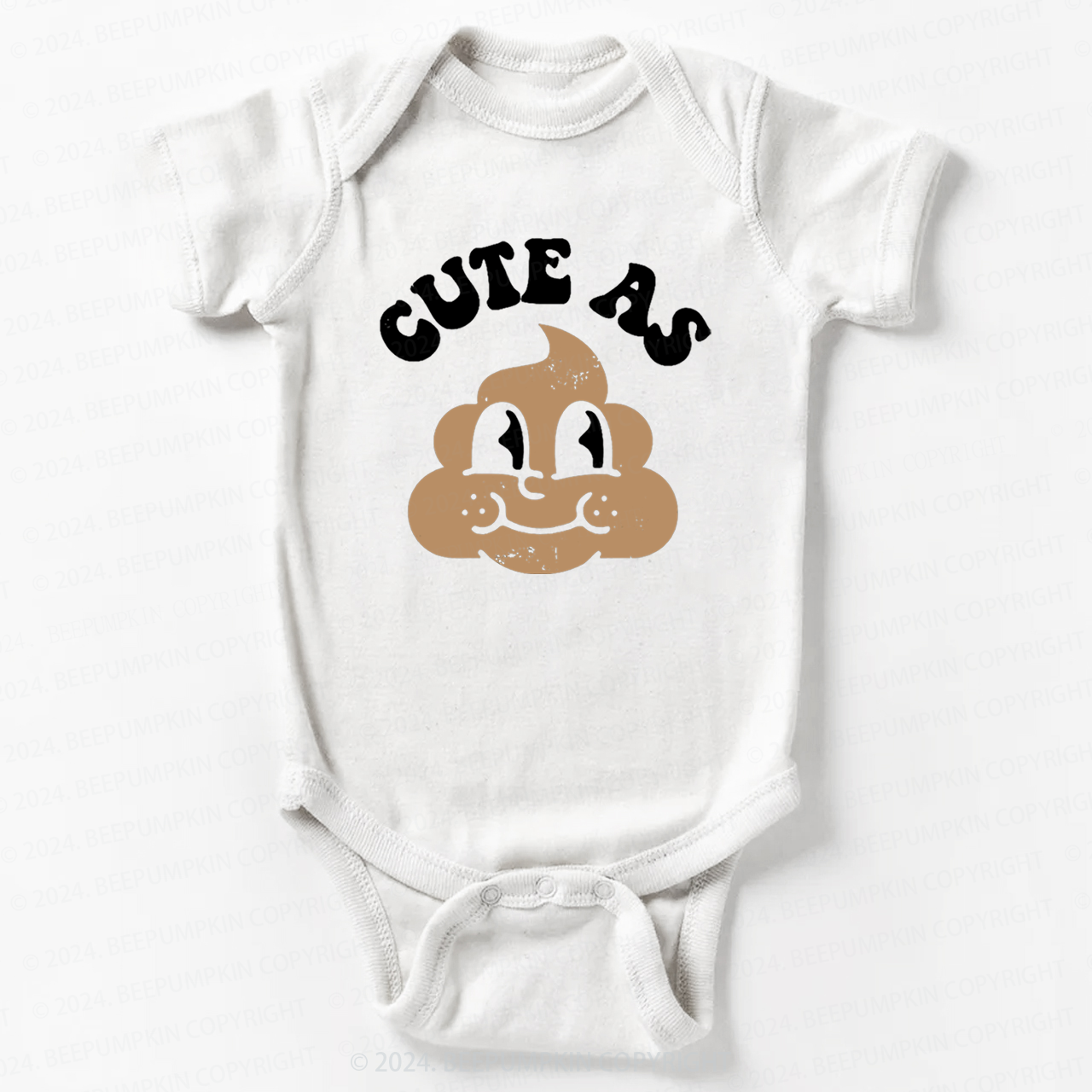 Cute As Shit Baby Bodysuit 7