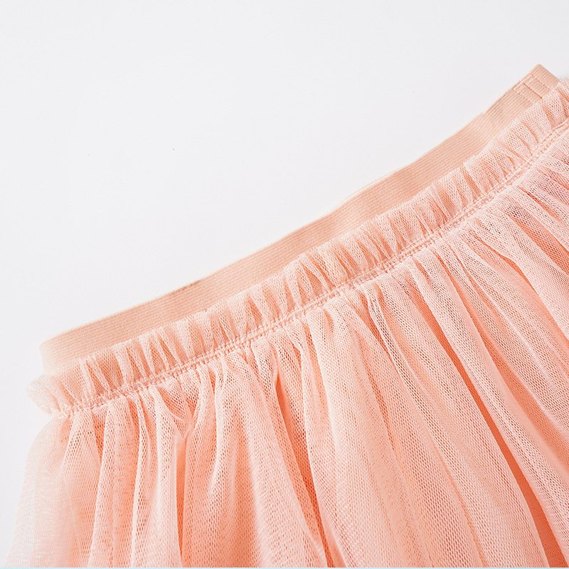 Summer Mesh Girl Short Skirt For Toddler Kids 