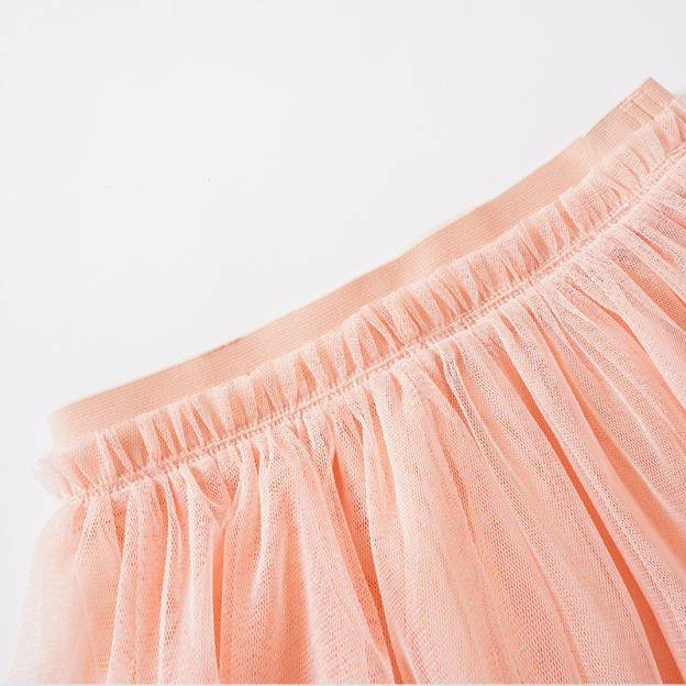 Summer Mesh Girl Short Skirt For Toddler Kids 