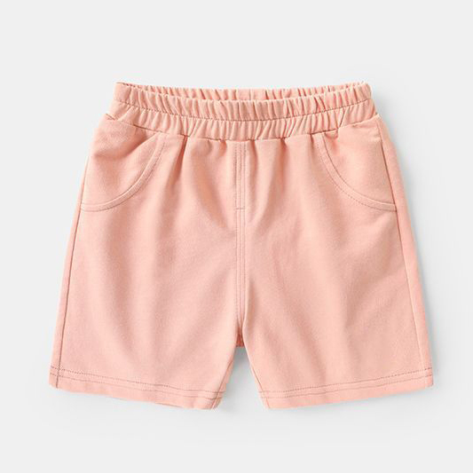 Candy Color Casual Shorts For Toddler Kids